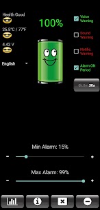 Battery Alarm PRO 1