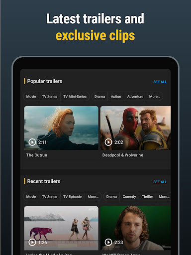 IMDb: Movies & TV Shows - Entertainment - apps