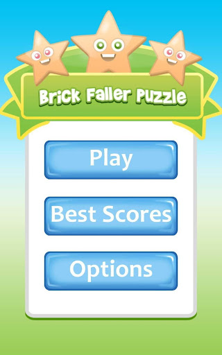 Android application Brick Faller Puzzle screenshort
