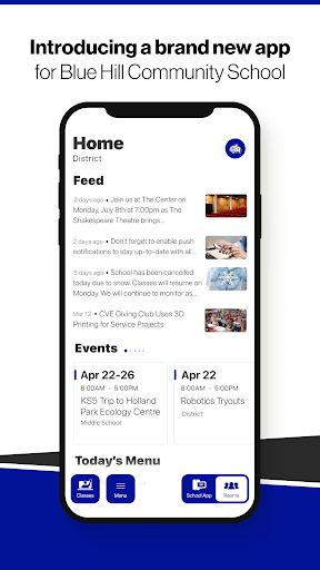 Android application Blue Hill Schools, NE screenshort