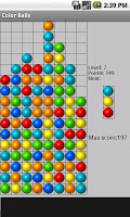 screenshot of Color Balls