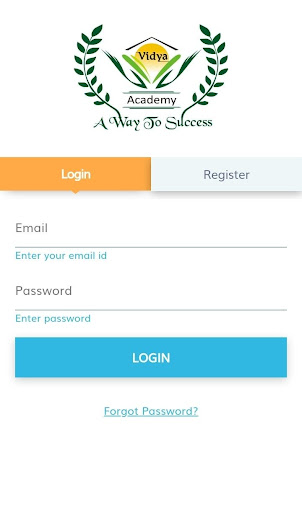 Android application Vidya Academy screenshort