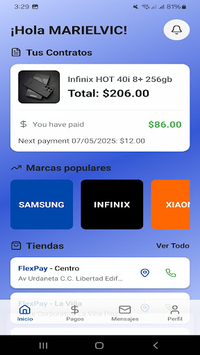 Captura de pantalla de Flexpay