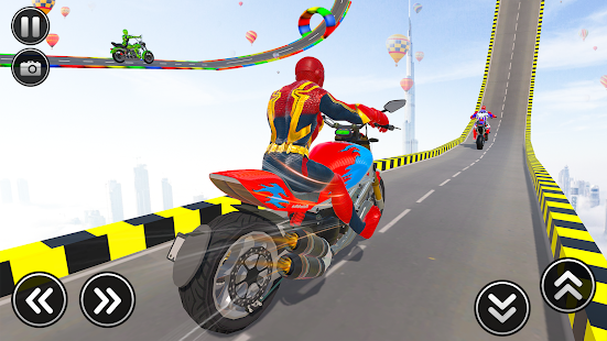 GT Mega Ramp Stunt Bike Games Screenshot