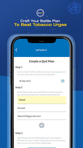 WHO QuitTobacco - Stop Smoking screenshot 8