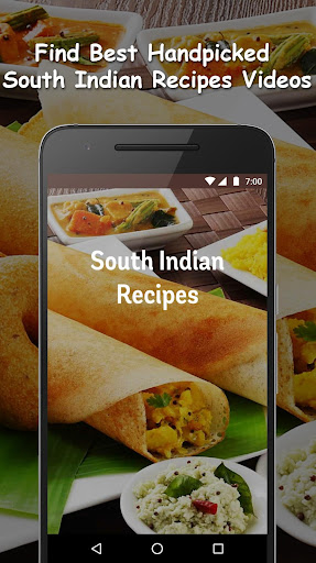 Android application South Indian Recipes Videos screenshort