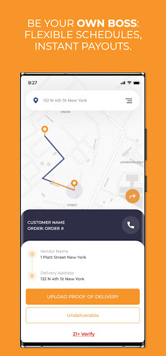 Localposh-Deliver & Technician Screen 2