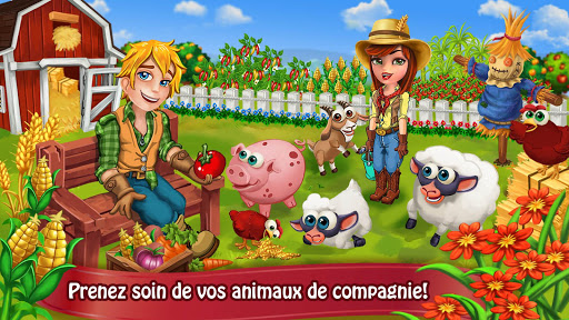 Code Triche Jour Farm Village: Agriculture Jeux hors ligne  APK MOD (Astuce) screenshots 2