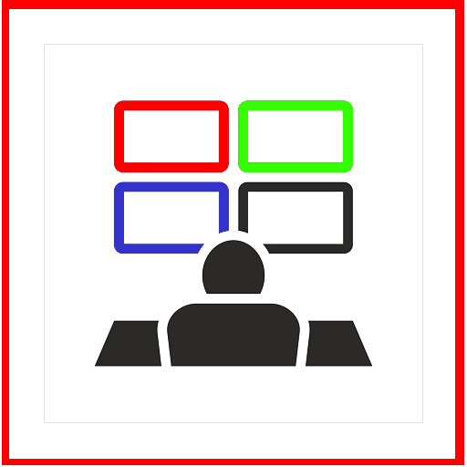 Camera monitor and alarm Logo