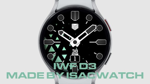 Android application IWF D3 watchface screenshort