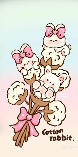 Kawaii Bunny Wallpaper Screenshot 3 - AppWisp.com