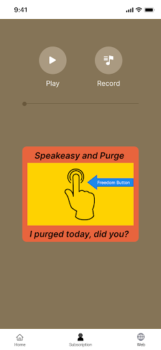 Speakeasy and Purge Screen 2