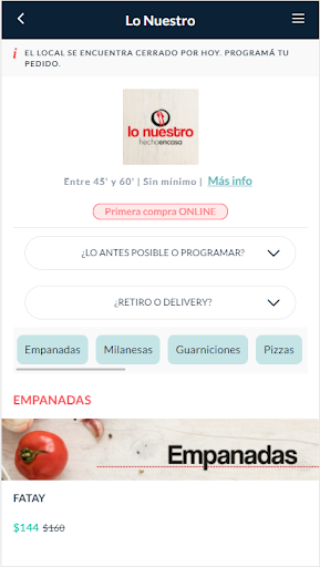 Android application Lo Nuestro screenshort