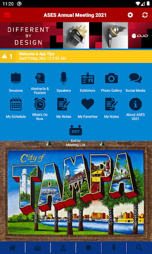 ASES Meetings Screen 2