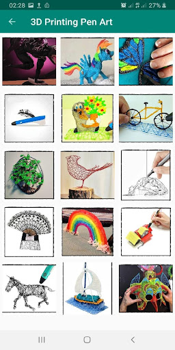 3D Printing Pen Art Ideas Screen 3