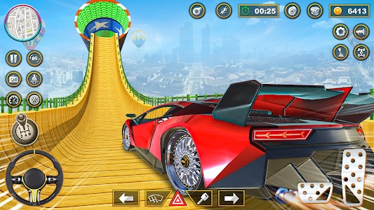 Crazy Car Stunt game mega ramp Unknown