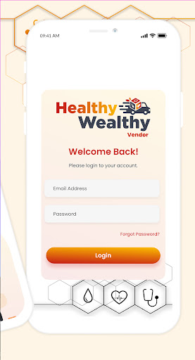 Healthy Wealthy Vendor Screen 2