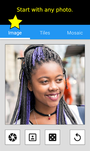 Android application 1000 Selfies screenshort
