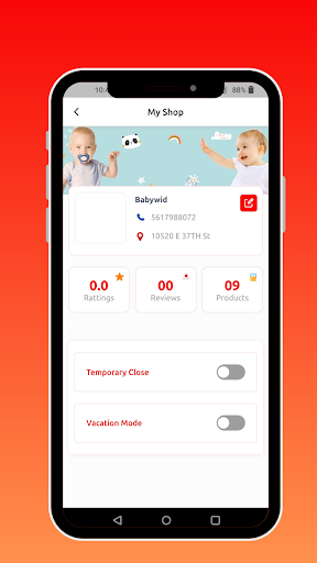 eshopax Seller Screen 2