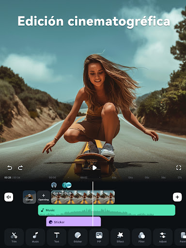 Vista previa de la aplicación