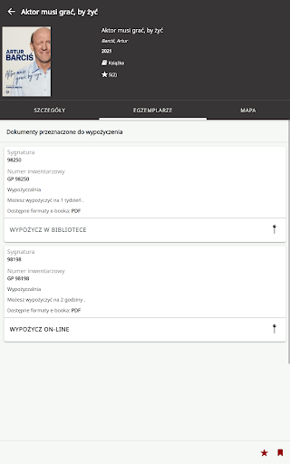 BP Siedlce - mPROLIB screenshot 6