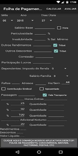 Folha de Pagamento Screen 3