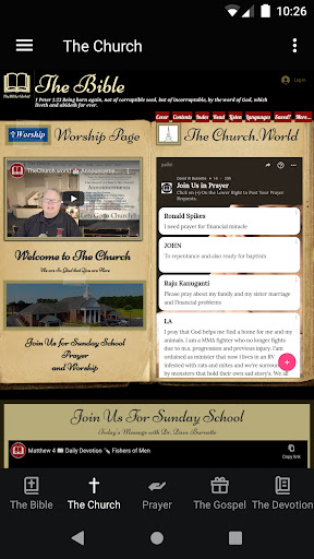 Screenshot of The Bible.Global