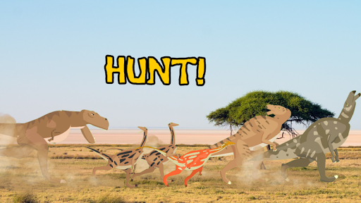 T-Rex Fights Stegosaurus Screen 3