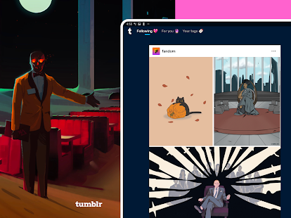 Tumblr — фандом, арт, хаос Screenshot