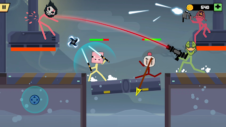 🔥 Download Stickman Fight Battle Shadow Warriors 1.0.21 [unlocked] APK MOD.  Addictive arcade fighting game with multiplayer 