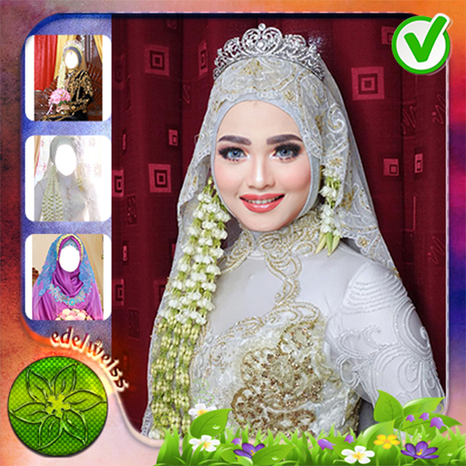 Hijab Bridal Frames  Icon