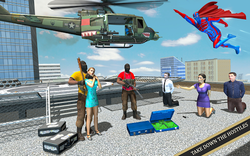 Speed light Super Hero: New City Rescue Riots Game apktram screenshots 3