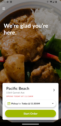 Android application 55 Thai Kitchen screenshort