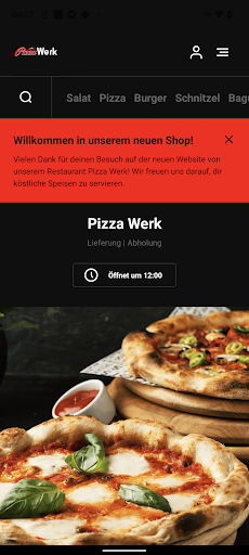 Android application Pizza Werk Driedorf screenshort