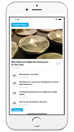 Unitynews Screen 2