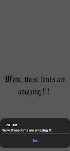 Fonts - Write calligraphy 43.0 screenshots 3