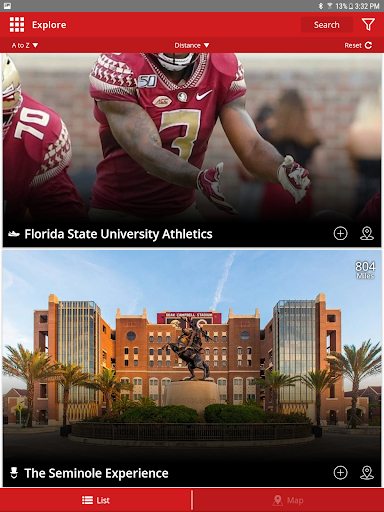Screenshot of Visit Tallahassee!