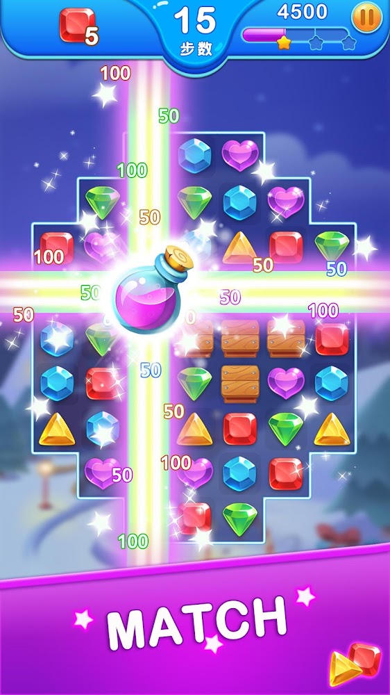 Jewel Blast Dragon - Match 3 Puzzle  [Mod]