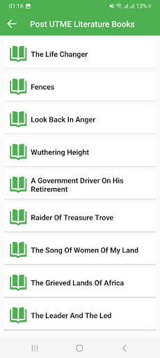 Screenshot of TestDriller Uni Entrance Exam