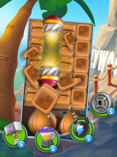 Screenshot of Fit Blast: Toon Cube Puzzle