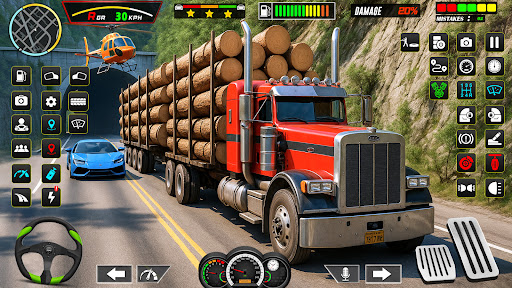 City Truck Transport Games 3D screenshot 2