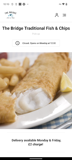 Android application The Bridge Fish & Chips screenshort