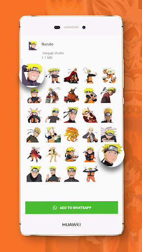 Anime Stickers u2013 WAStickerApps for WhatsApp 1.2 Screenshots 3