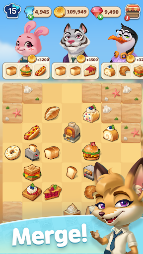 Screenshot of Anipang Merge