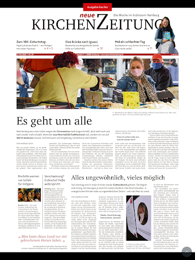 Kirchenzeitung Hamburg Screen 3