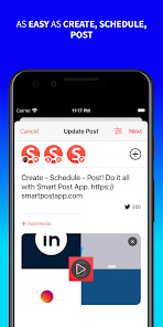 Screenshot 2 SmartPost - Post Scheduler android