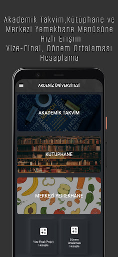 Akdeniz Üniversitesi Duyurular