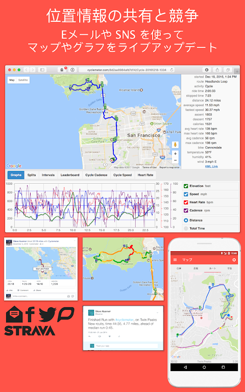 Runmeter GPSランニング、ジョギング、サイクリングのおすすめ画像4