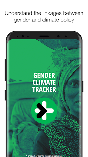 Android application Gender Climate Tracker screenshort