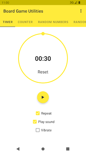 Android application Board Game Utilities screenshort